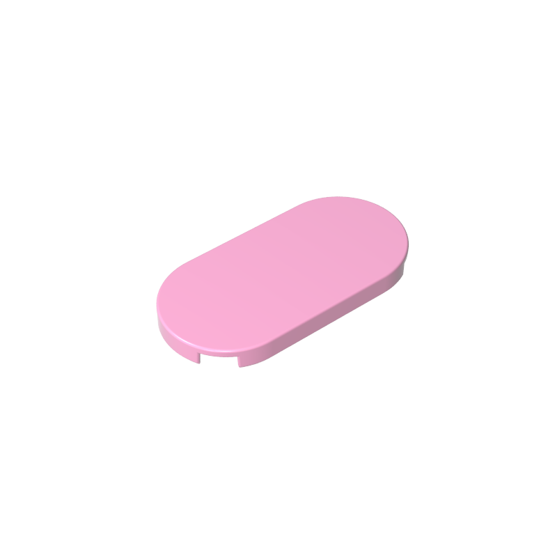 66857 | Tile, Round 2 x 4 Oval