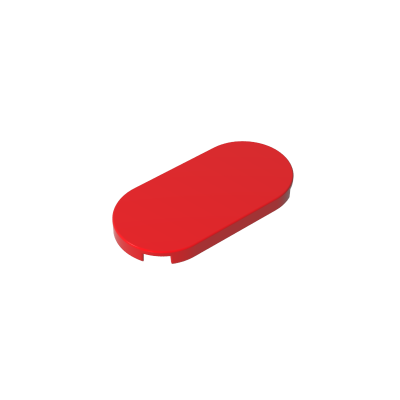 66857 | Tile, Round 2 x 4 Oval