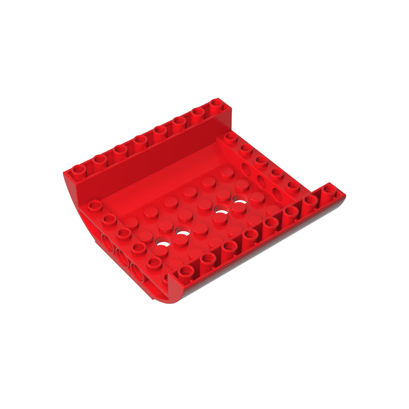 54091 | Slope, Curved 8 x 8 x 2 Inverted Double