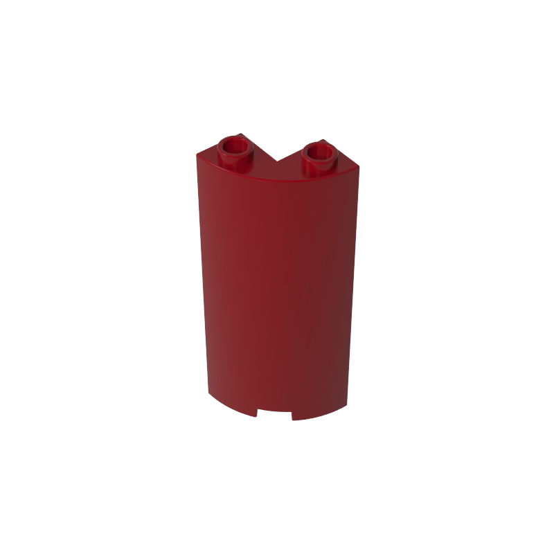 30987 | Cylinder Quarter 2 x 2 x 5 with 1 x 1 Cutout