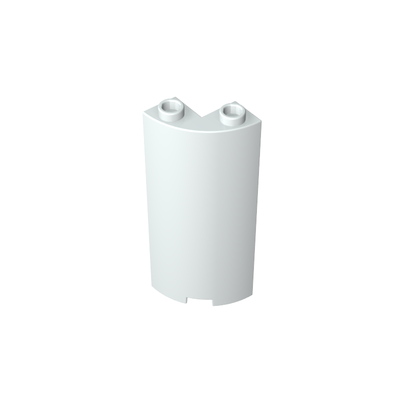 30987 | Cylinder Quarter 2 x 2 x 5 with 1 x 1 Cutout