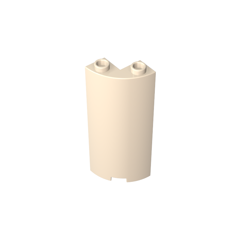 30987 | Cylinder Quarter 2 x 2 x 5 with 1 x 1 Cutout