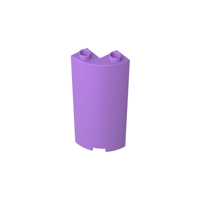 30987 | Cylinder Quarter 2 x 2 x 5 with 1 x 1 Cutout
