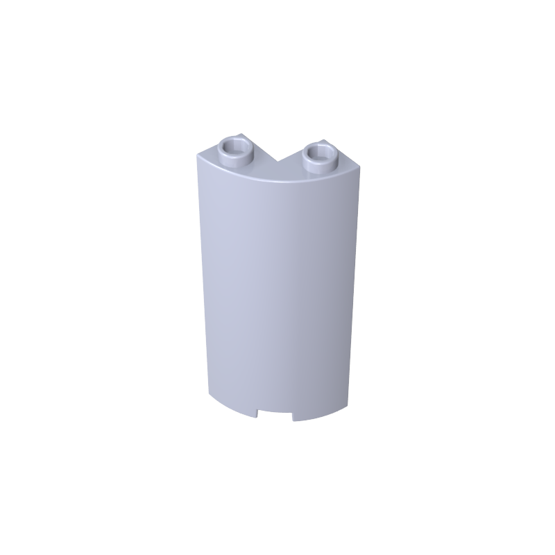 30987 | Cylinder Quarter 2 x 2 x 5 with 1 x 1 Cutout