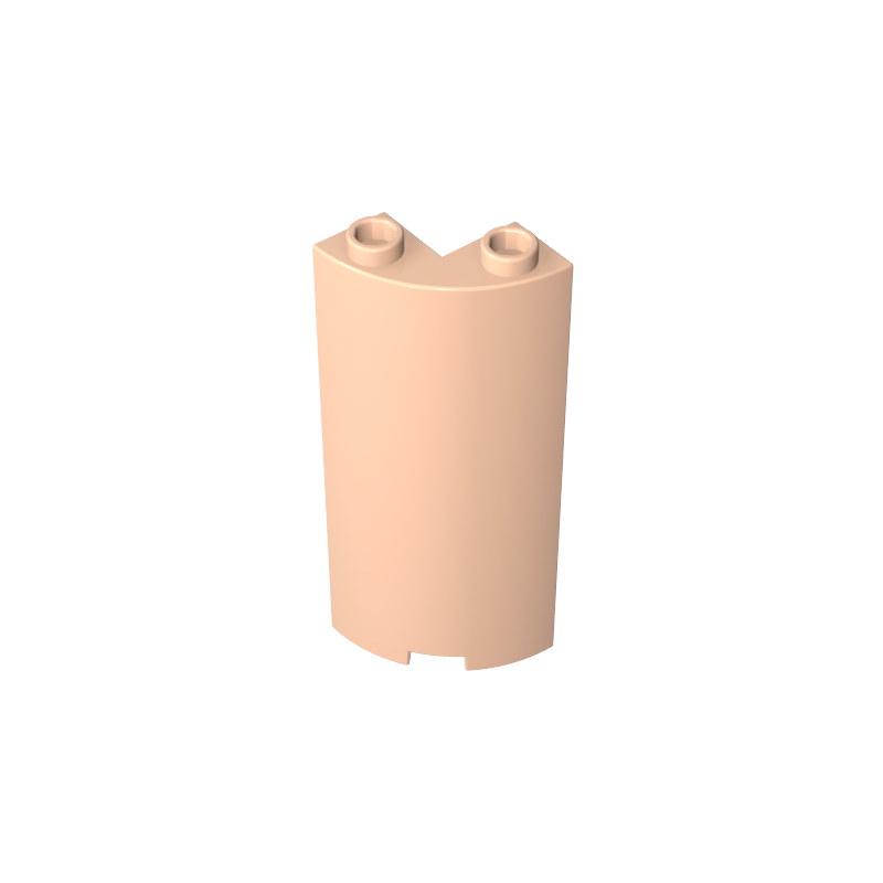 30987 | Cylinder Quarter 2 x 2 x 5 with 1 x 1 Cutout
