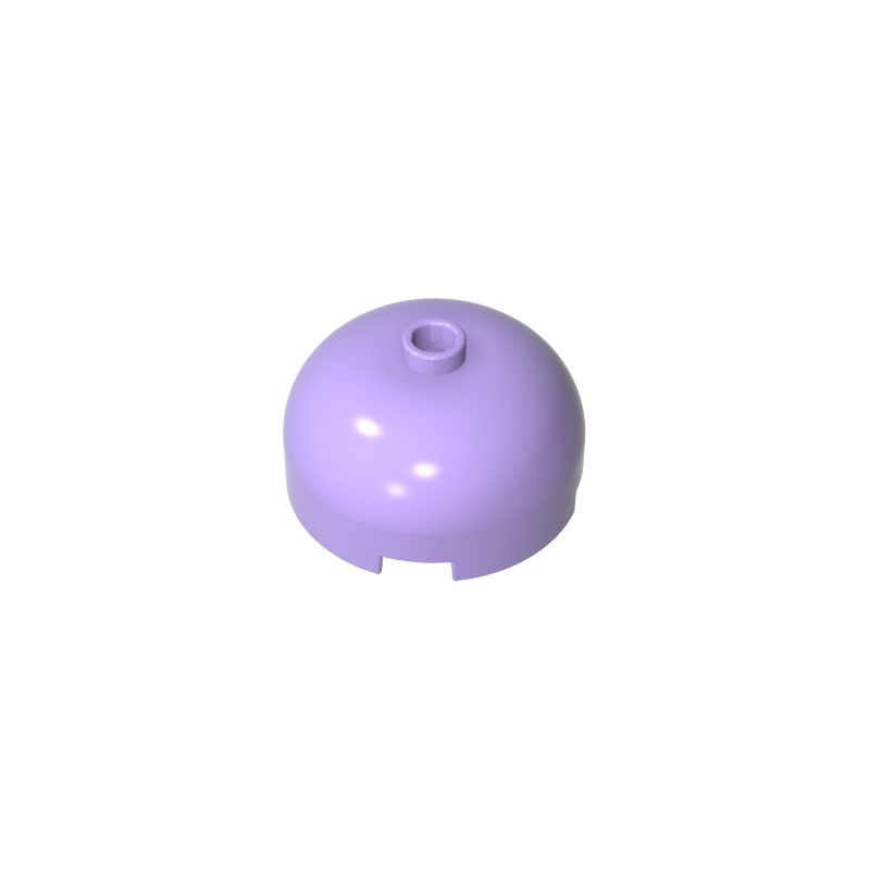 49308 | Brick, Round 3 x 3 x 1 1/3 Dome Top - Open Stud