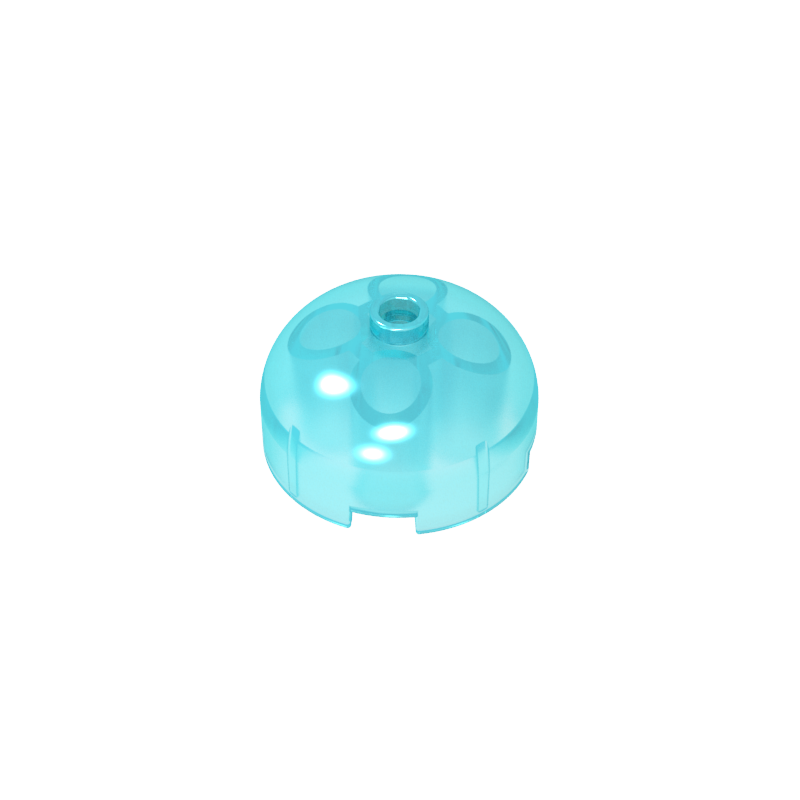 49308 | Brick, Round 3 x 3 x 1 1/3 Dome Top - Open Stud