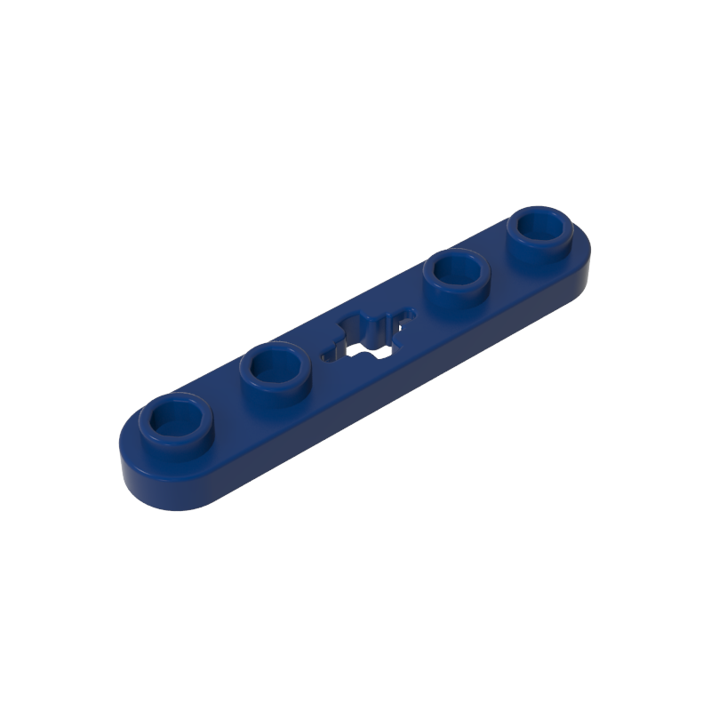 32124 | Technical Plate 1 x 5 with Smooth Ends, 4 Studs and Center Axle Hole