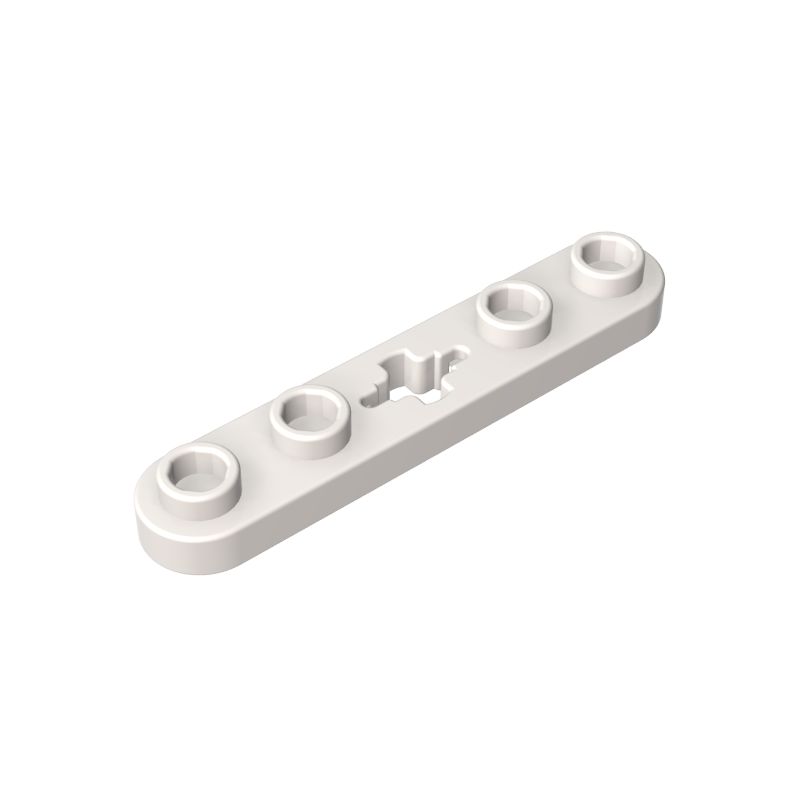 32124 | Technical Plate 1 x 5 with Smooth Ends, 4 Studs and Center Axle Hole