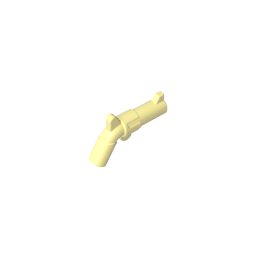 30132 | Weapon Gun, Pistol Revolver - Large Barrel and Solid Handle