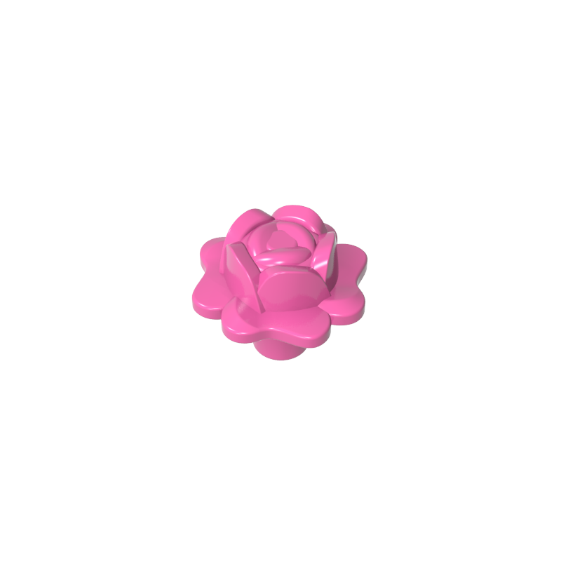 93081c | Friends Accessories Flower Rose with Pin