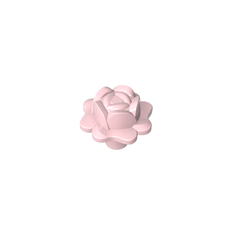 93081c | Friends Accessories Flower Rose with Pin