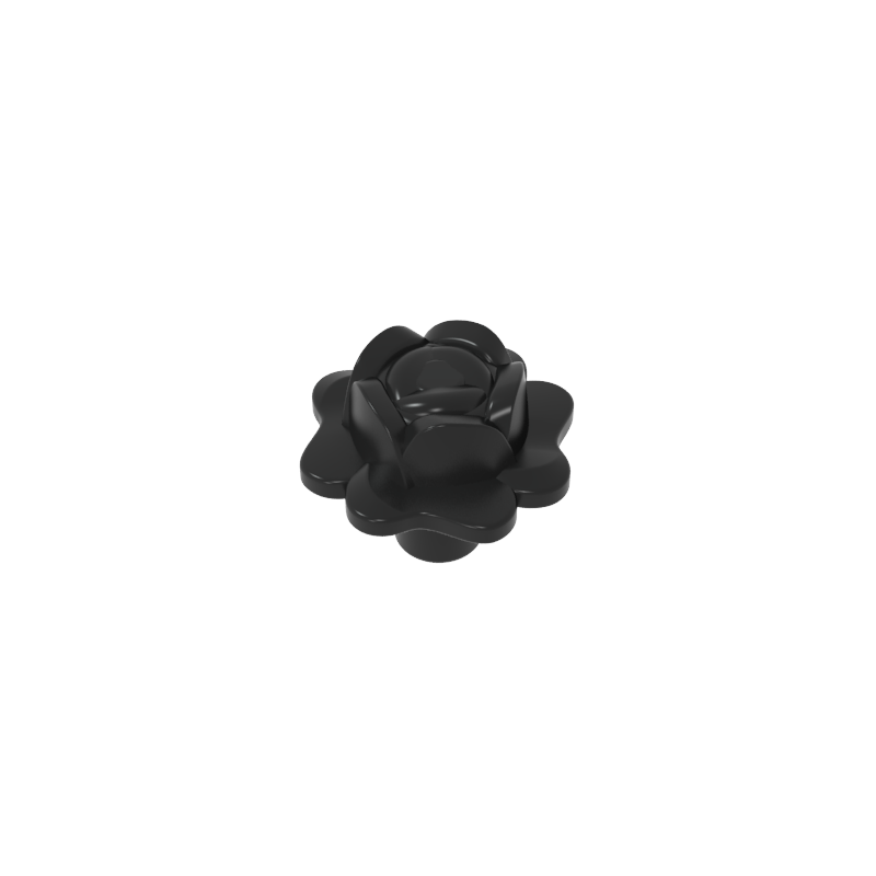 93081c | Friends Accessories Flower Rose with Pin