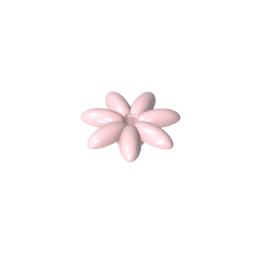 95832 | Friends Accessories Flower with 7 Thin Petals and Pin