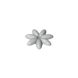 95832 | Friends Accessories Flower with 7 Thin Petals and Pin