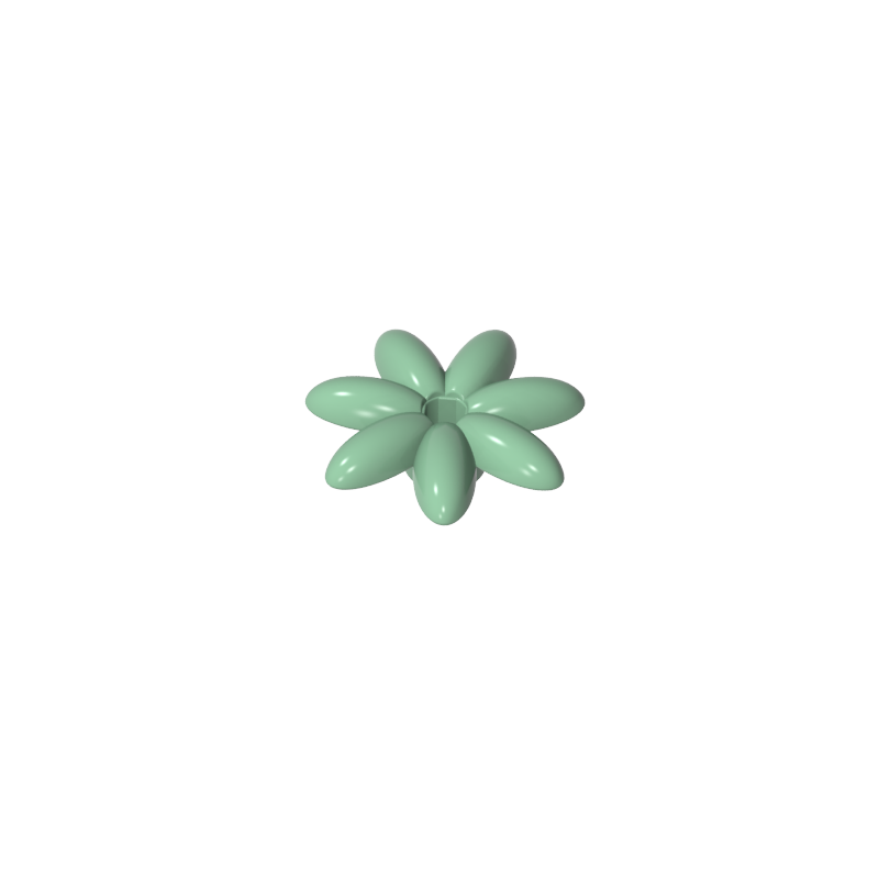 95832 | Friends Accessories Flower with 7 Thin Petals and Pin