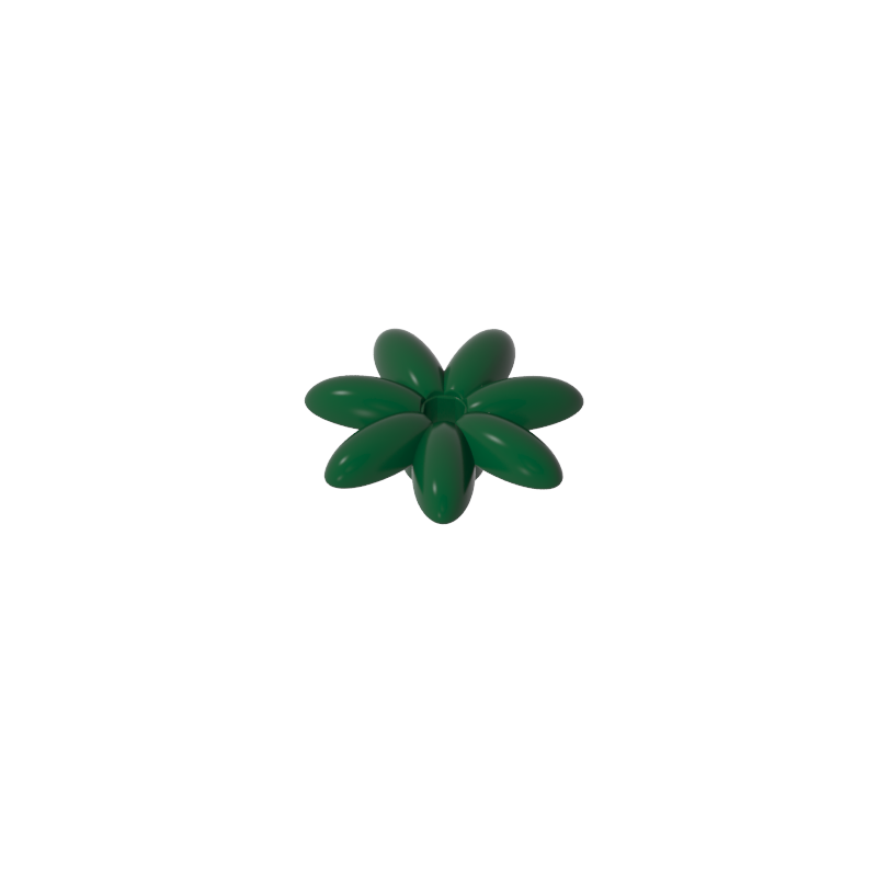 95832 | Friends Accessories Flower with 7 Thin Petals and Pin