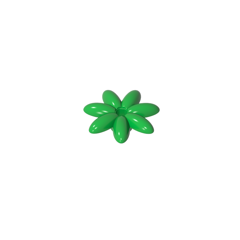 95832 | Friends Accessories Flower with 7 Thin Petals and Pin
