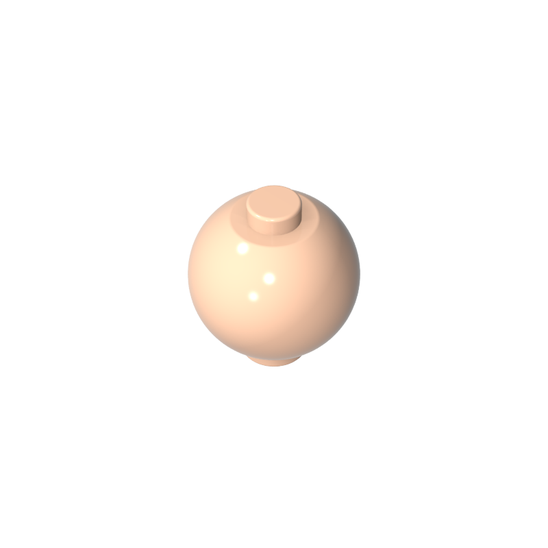 20953 | Brick, Round 2 x 2 Sphere with Stud / Robot Body