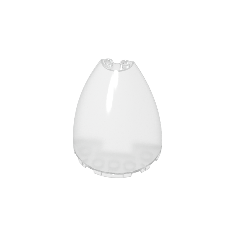 18909 | Cone Half 6 x 3 x 6 (Elliptic Paraboloid) with 2 x 1 Top
