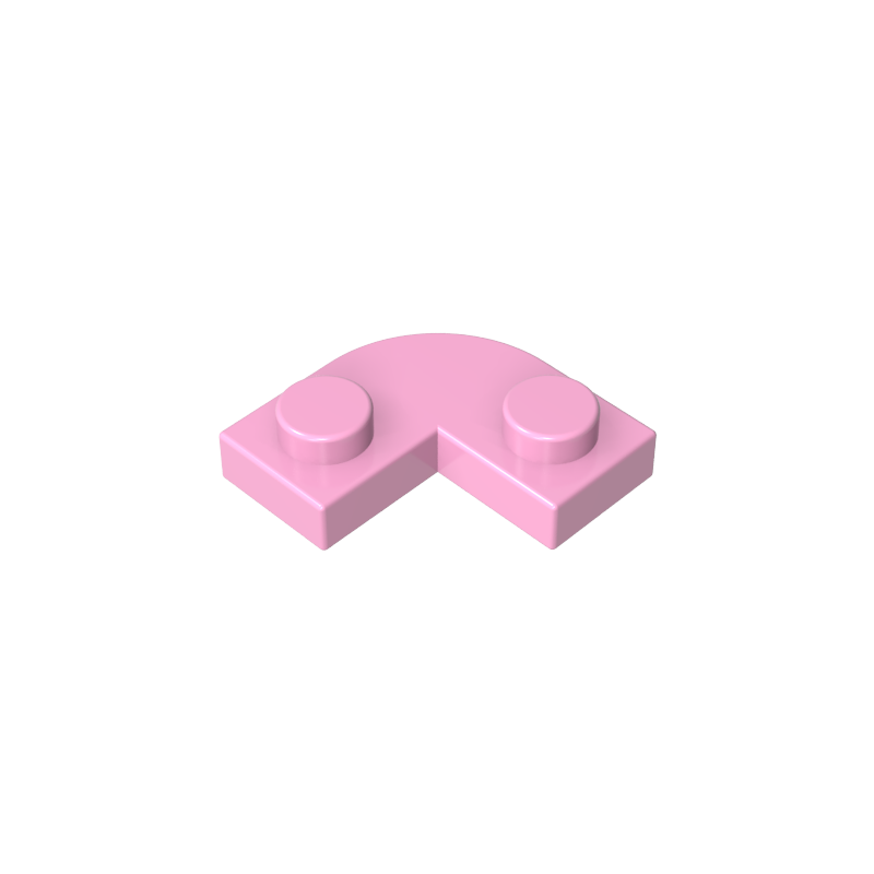 79491 | Plate, Round Corner 2 x 2 with 1 x 1 Cutout