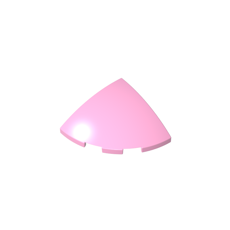 76797 | Slope, Curved 3 x 3 Corner Round
