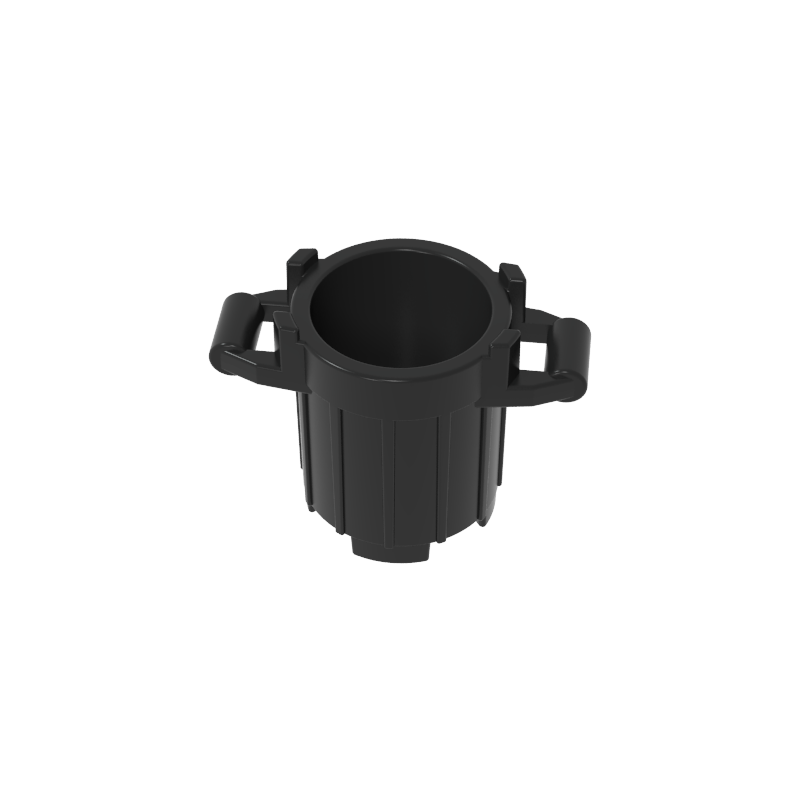 92926 | Container, Trash Can with 4 Cover Holders
