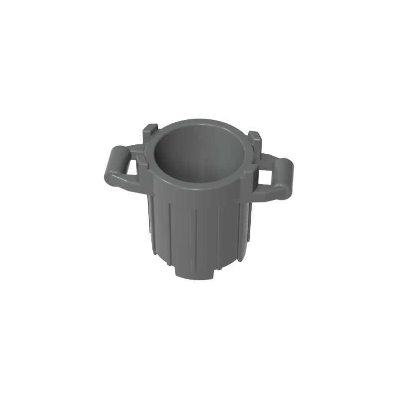 92926 | Container, Trash Can with 4 Cover Holders