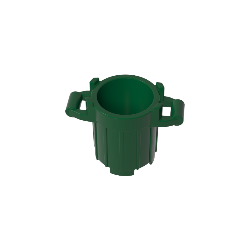 92926 | Container, Trash Can with 4 Cover Holders