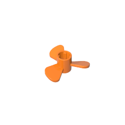 6041 | Propeller 3 Blade 3 Diameter with Axle Hole