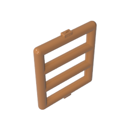 6016 | Bar 1 x 4 x 3 Window Grille
