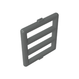 6016 | Bar 1 x 4 x 3 Window Grille