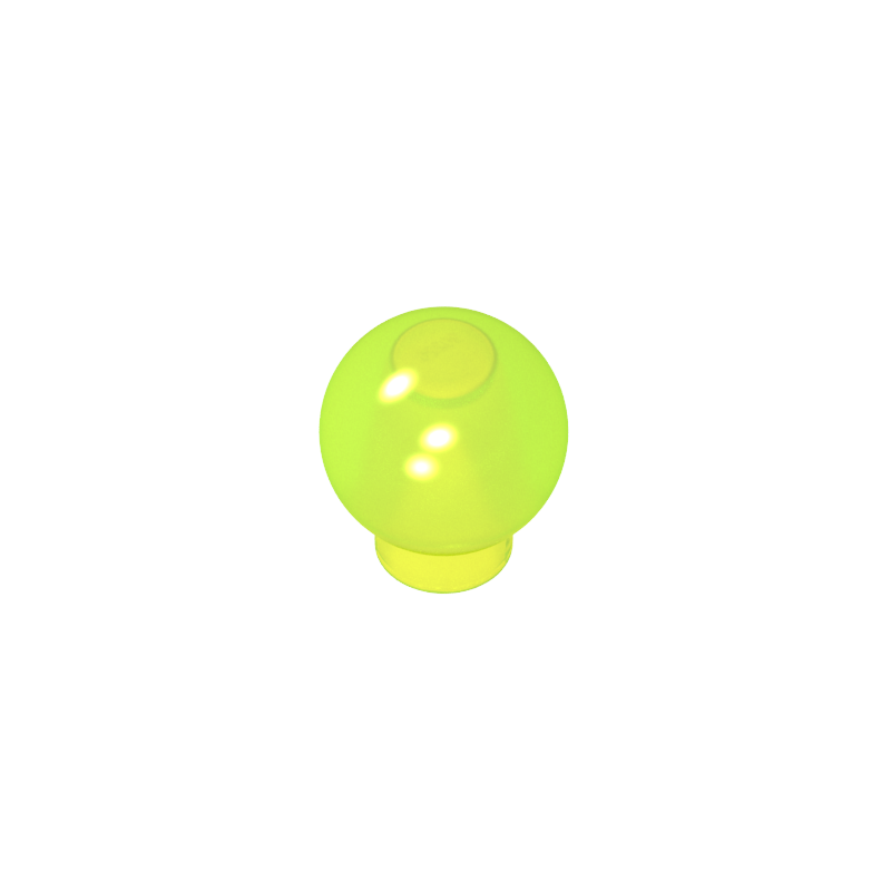 33176 | Brick, Round 1 x 1 with Ball (Finial)