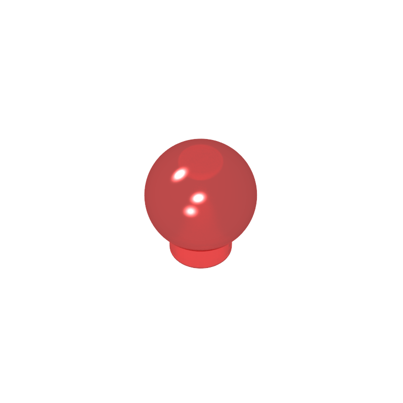 33176 | Brick, Round 1 x 1 with Ball (Finial)