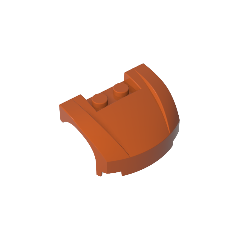 98835 | Vehicle, Mudguard 3 x 4 x 1 2/3 Curved Front