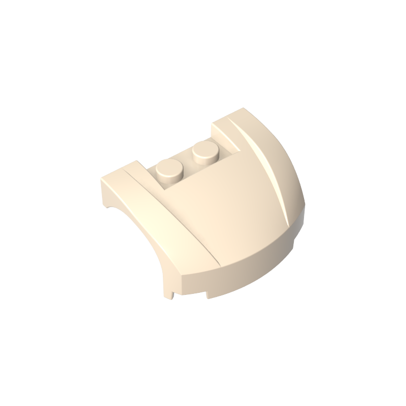 98835 | Vehicle, Mudguard 3 x 4 x 1 2/3 Curved Front
