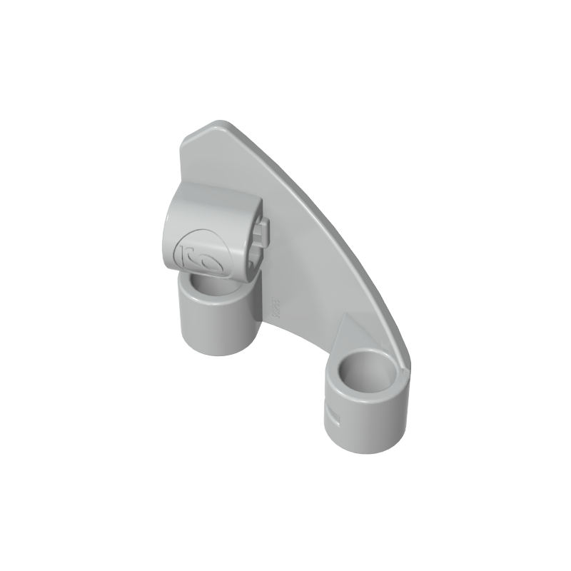 2395 | Technical Panel Curved # 9 3 x 3 Tapered Left