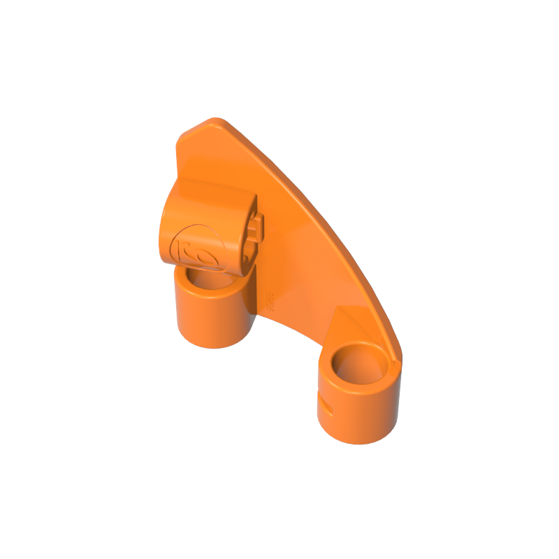 2395 | Technical Panel Curved # 9 3 x 3 Tapered Left