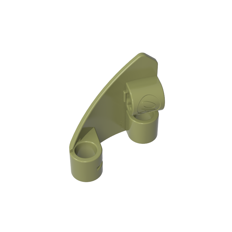 2403 | Technical Panel Curved #10 3 x 3 Tapered Right