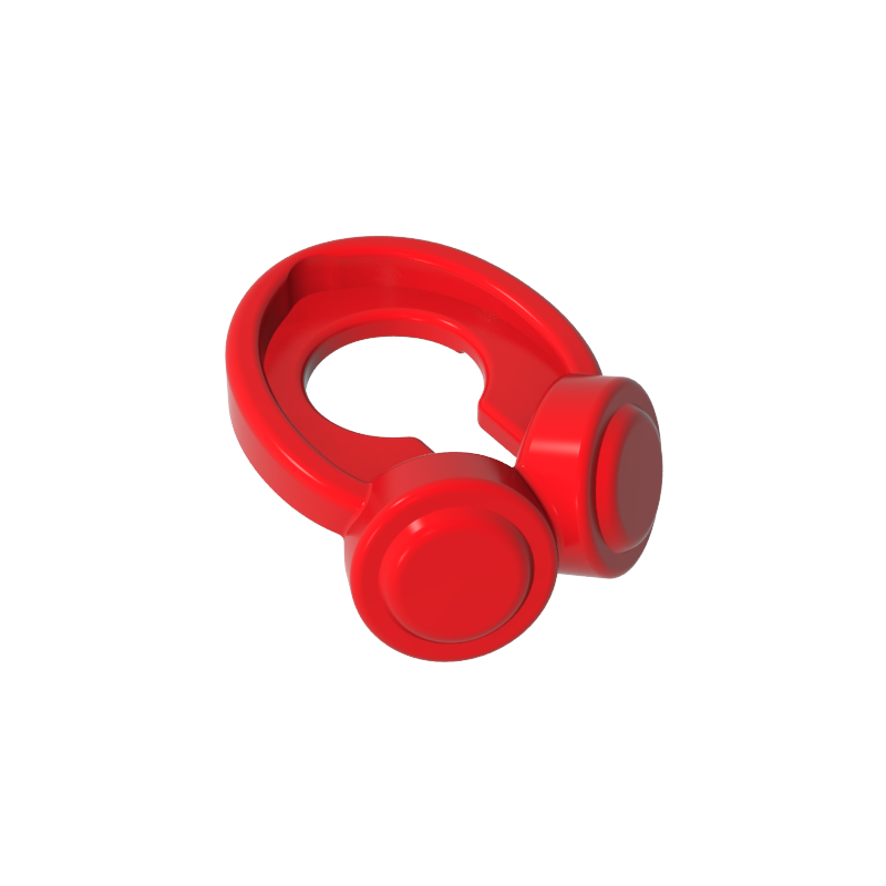66913 | Figure Headphones Around Neck