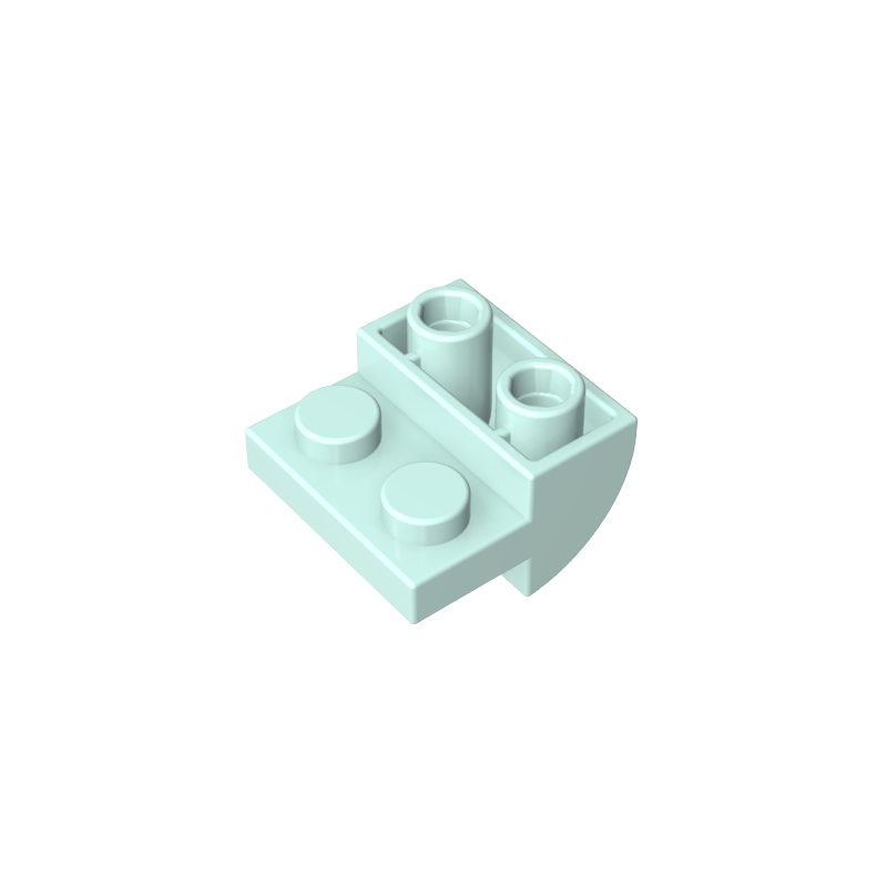 1750 | Slope, Curved 2 x 2 Inverted with 2 Recessed Studs