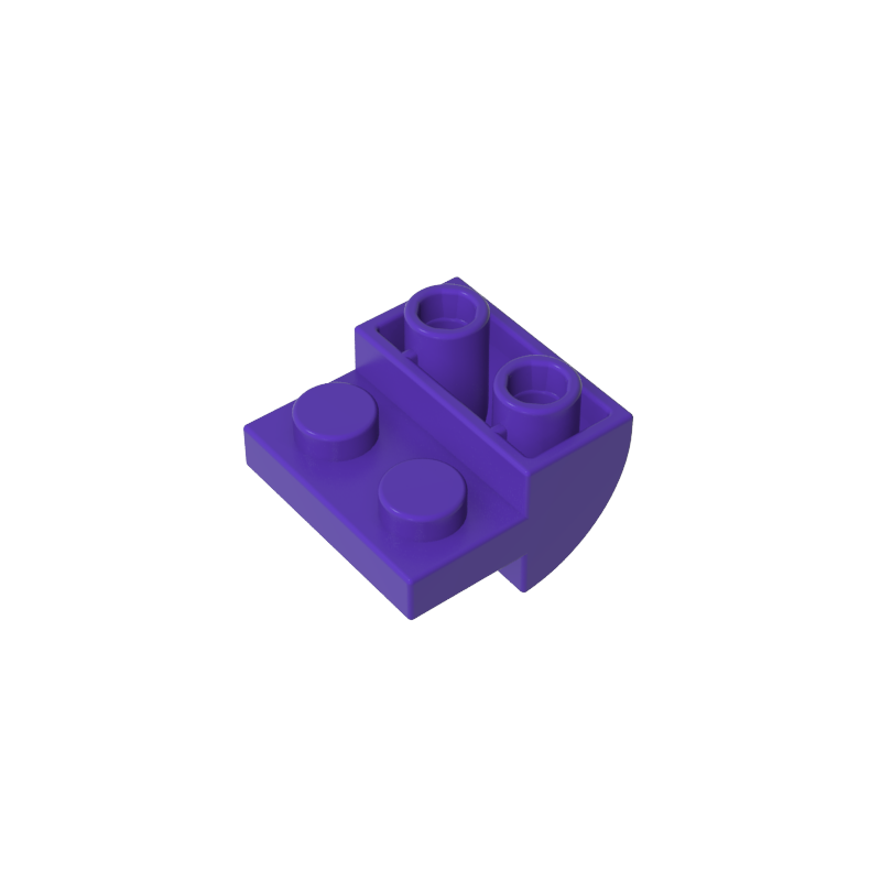 1750 | Slope, Curved 2 x 2 Inverted with 2 Recessed Studs