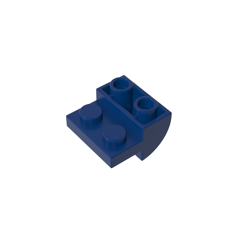 1750 | Slope, Curved 2 x 2 Inverted with 2 Recessed Studs