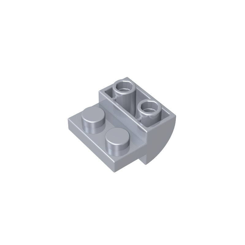1750 | Slope, Curved 2 x 2 Inverted with 2 Recessed Studs