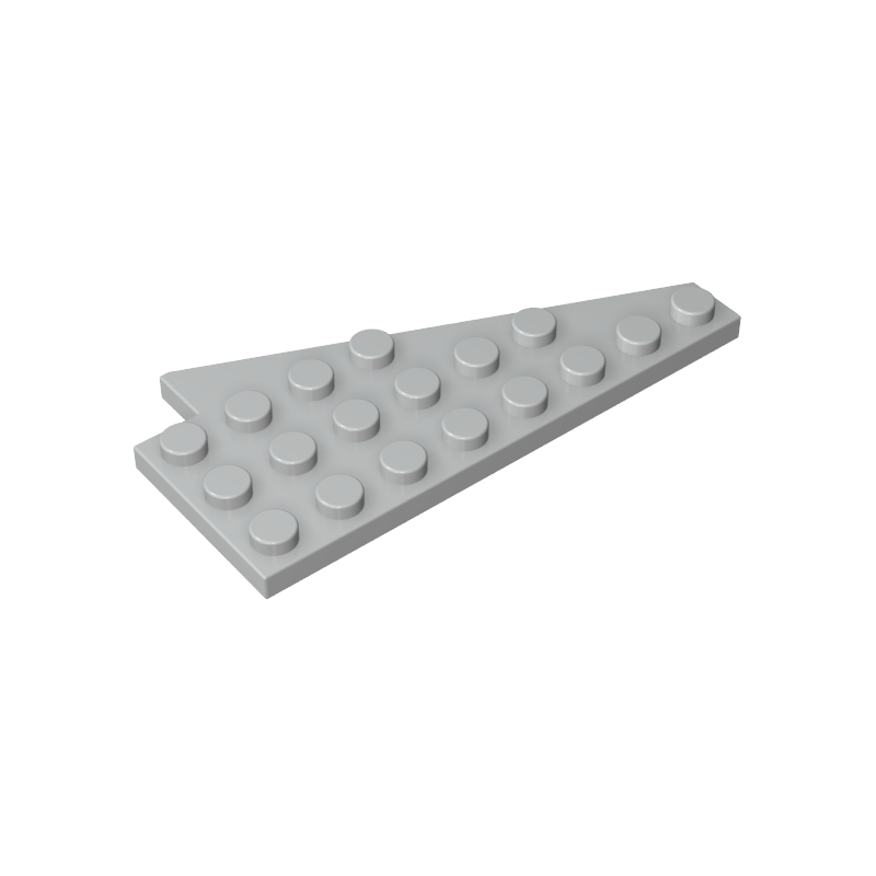 3933 | Wedge, Plate 8 x 4 Wing Left without Underside Stud Notch