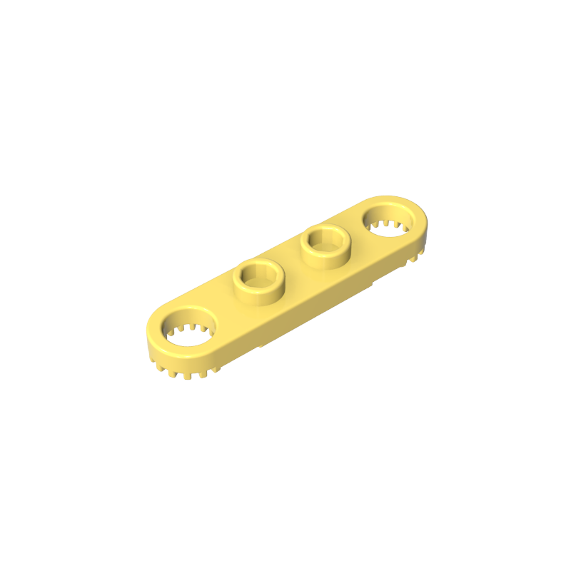 4263 | Technical Plate 1 x 4 with Toothed Ends