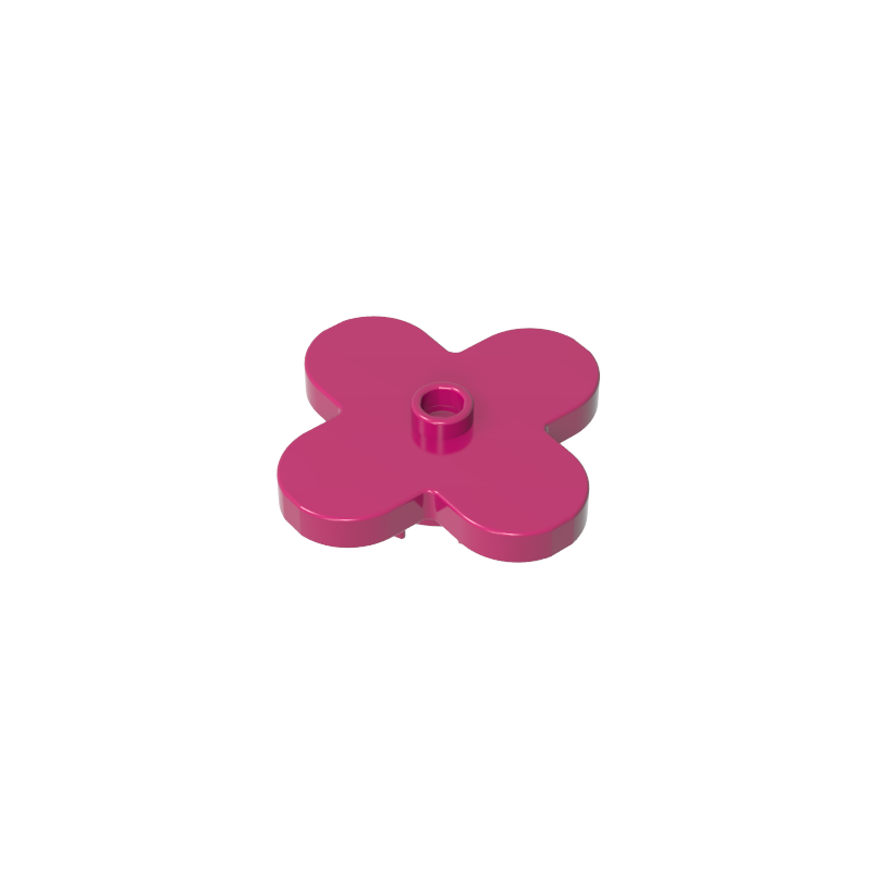 35473 | Plant Flower 4 x 4 Rounded Petals