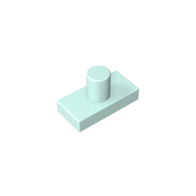 24445 | Tile, Modified 1 x 2 with Figure Head Post