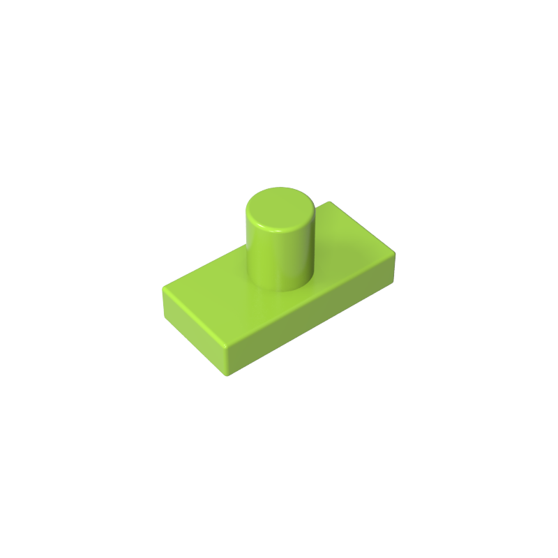 24445 | Tile, Modified 1 x 2 with Figure Head Post