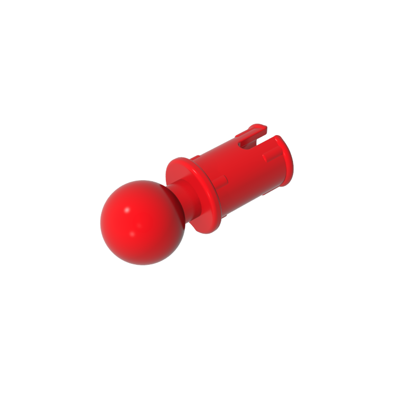 6628 | Technical Pin with Friction Ridges and Tow Ball with Squared Pin Hole